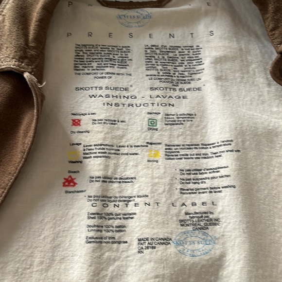 SKOTTS SUEDE WASHABLE VEST - Picture 7 of 7